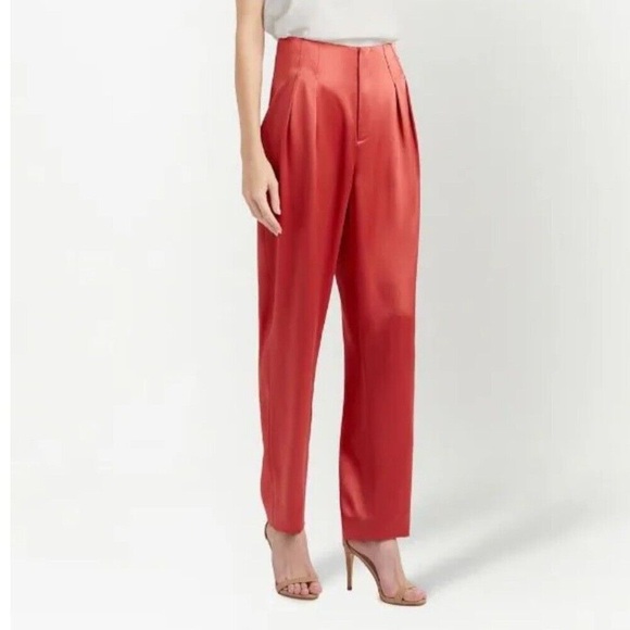 cinq a sept Pants - Cinq à Sept Ruthy Satin Trousers